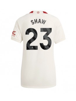 Manchester United Luke Shaw #23 Replika Tredje Kläder Dam 2023-24 Kortärmad
